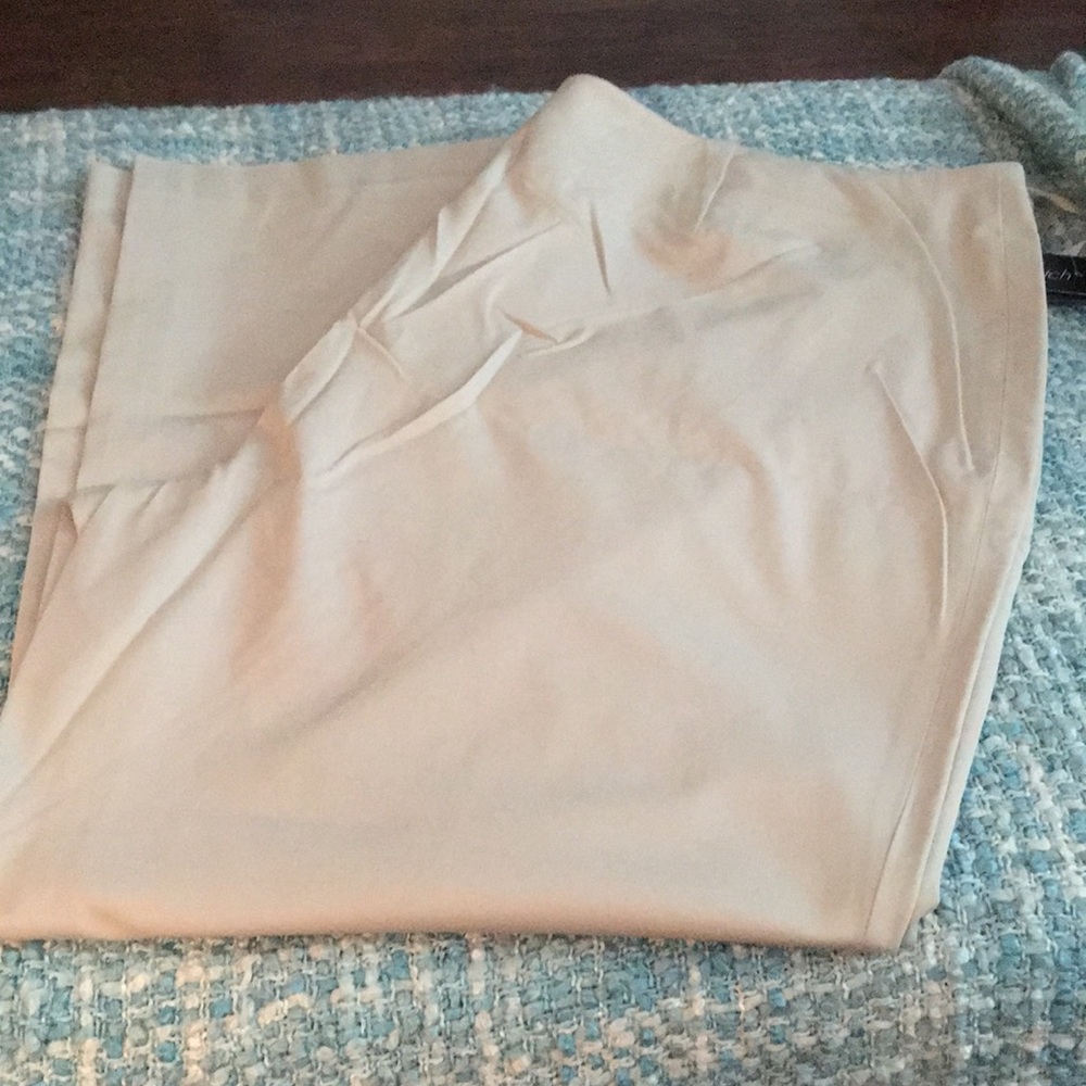INC pants, Tan, 22W, NWT